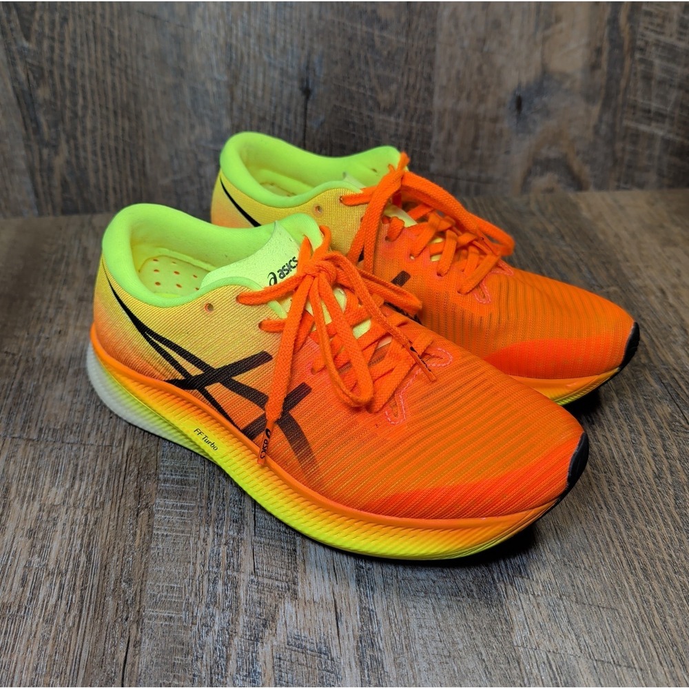 Asics Metaspeed Edge Shocking Orange Women's Size 7.5 Athletic Running Sneakers